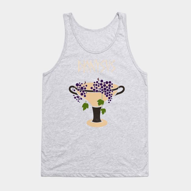 Dionysus Tank Top by Art by Angele G